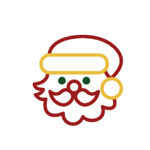 Santa icon Ottawa Christmas Market