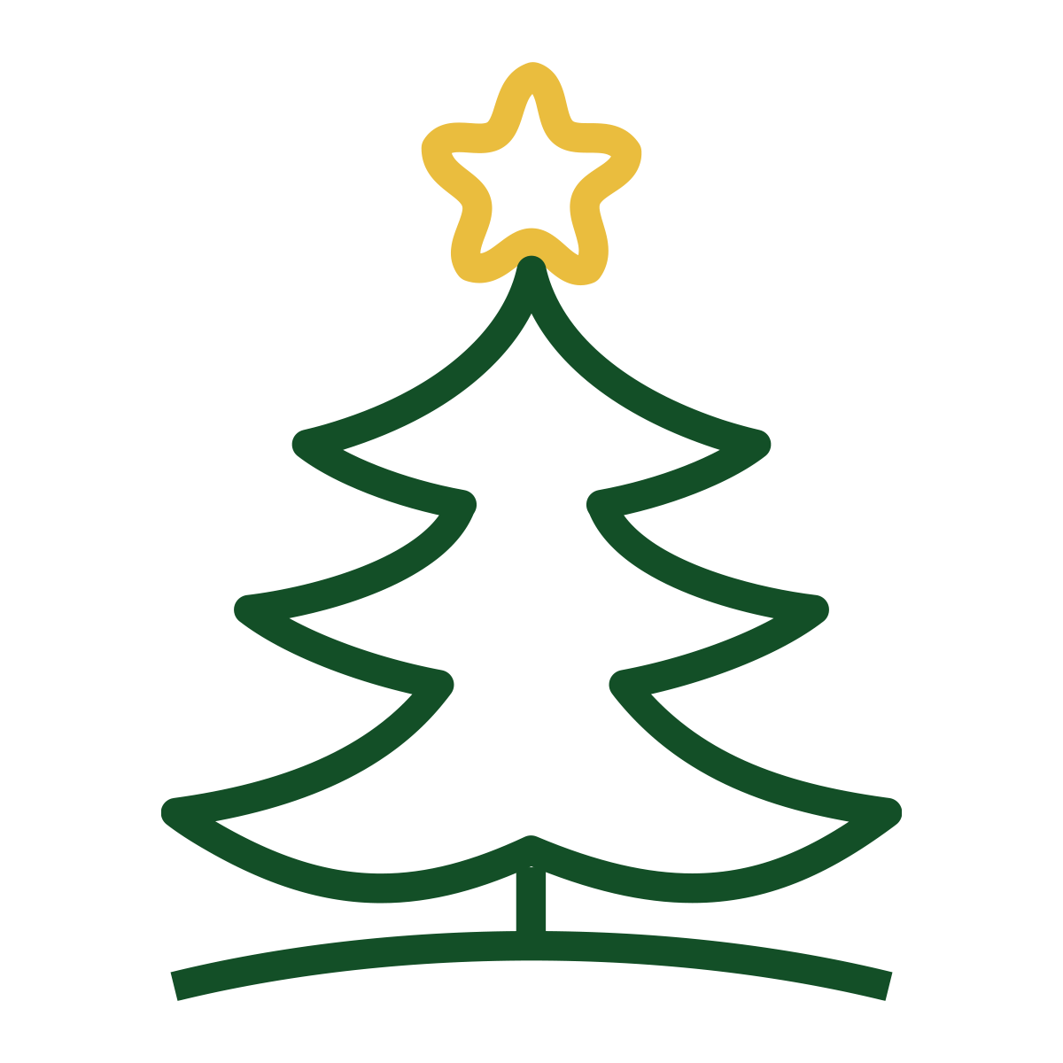 christmas tree icon